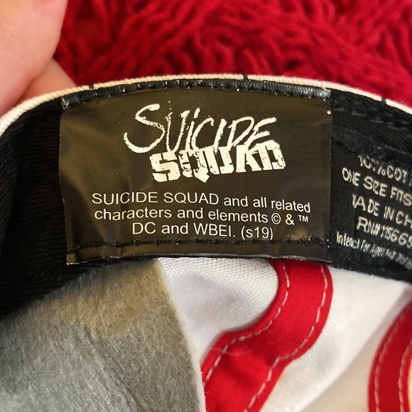 DC Comics Suicide Squad Harley Quinn Daddy's Lil Monster Cap BoxLunch Exclusive - Picture 5 of 5